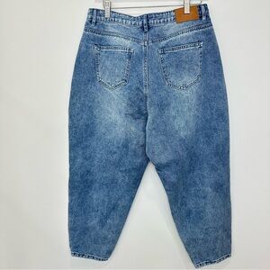 Missguided Blue Flare & Wide Leg Jeans